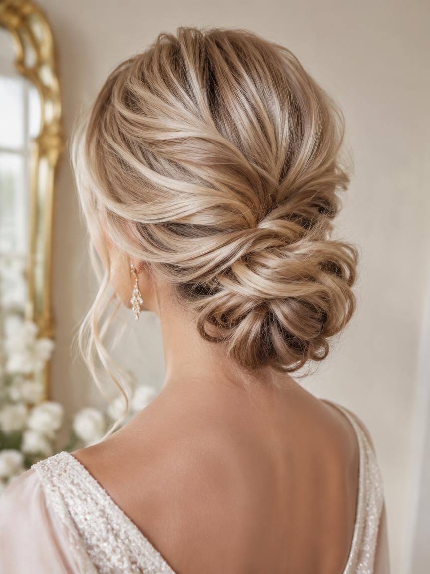 Chignon élégant